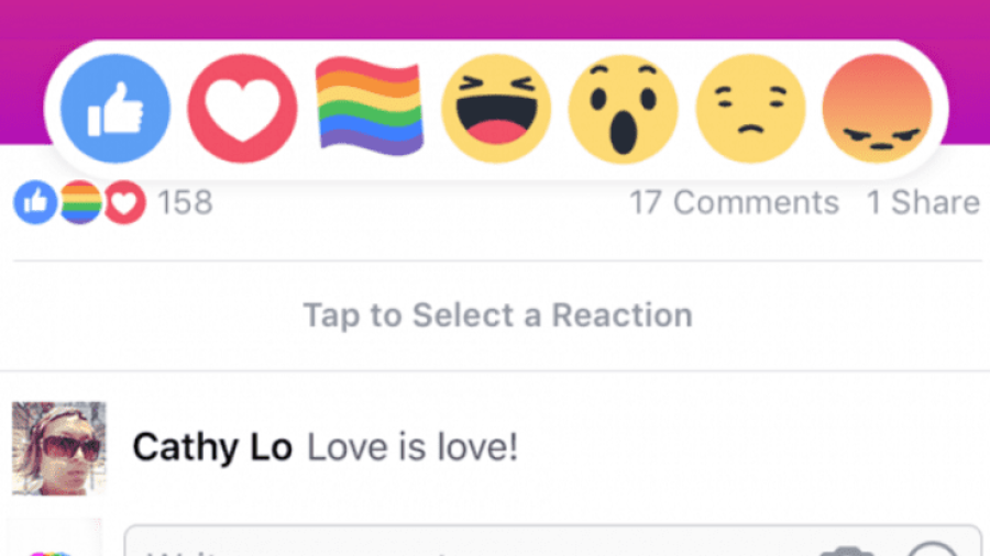 Facebook se llena de arcoíris en el mes del Orgullo LGBT
