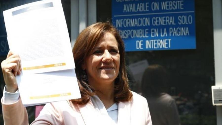 Zavala entrega carta exigiendo a Trump respeto para México