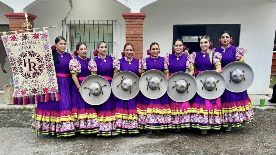 Escaramuza Charra Hacienda del Refugio de Matamoros, representara a Tamaulipas en el Nacional