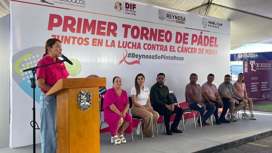Torneo de p&aacute;del beneficia a mujeres con c&aacute;ncer