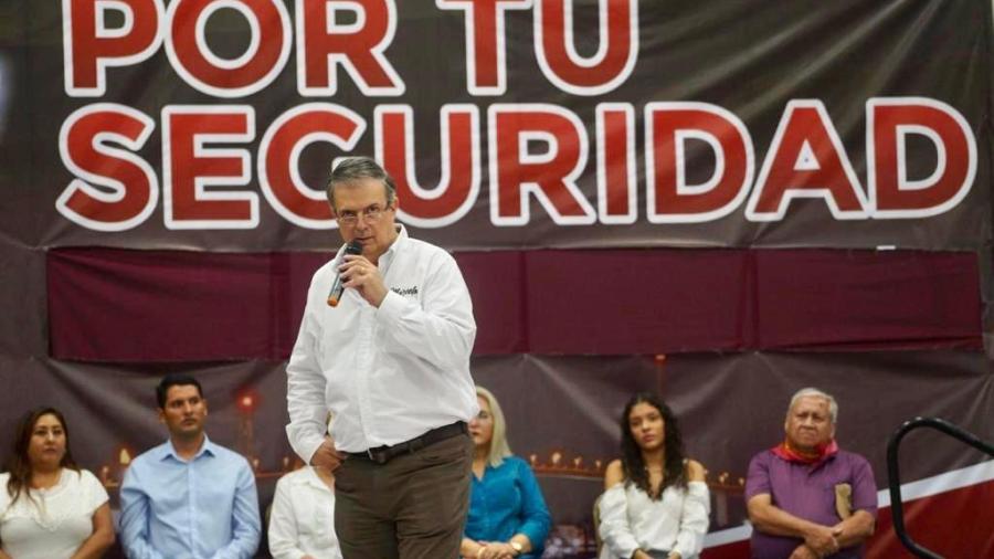 Marcelo Ebrard presenta su "Plan Ángel" en Tampico