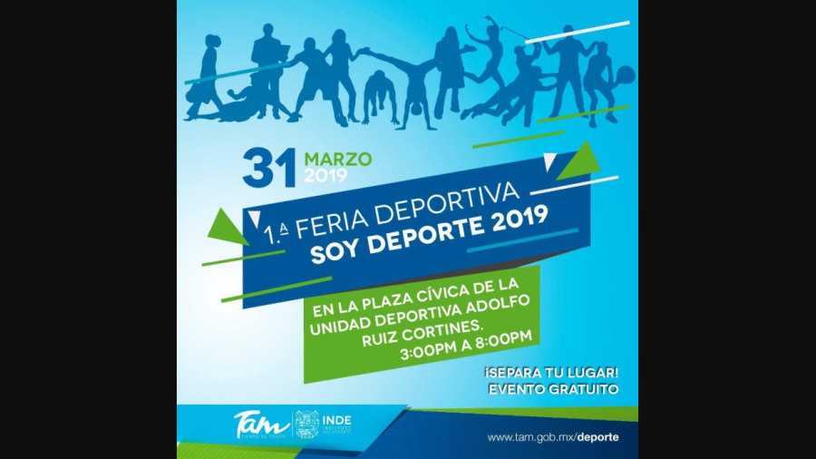 Nace Feria Deportiva &ldquo;Soy Deporte"