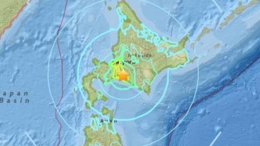 Sacude fuerte sismo la isla de Hokkaido
