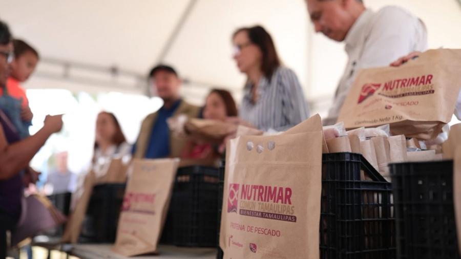 DIF Tamaulipas acerca alimentos saludables y a bajo costo a las familias de San Fernando