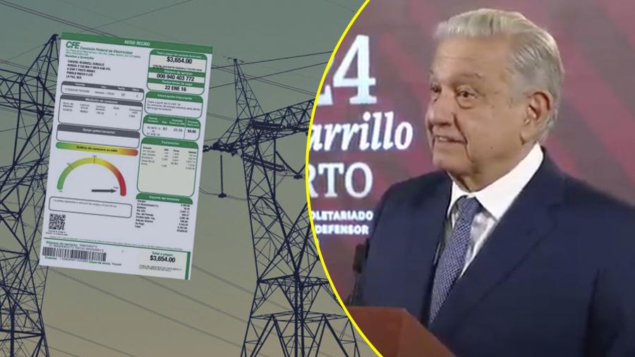 AMLO firma acuerdo para subsidio a la luz en 4 estados