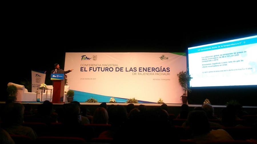 Reynosa tiene todo para ser potencia energética: Rajendra Pachauri 