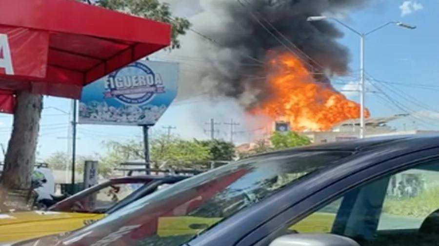 Protección Civil atendió incendio en gasera de Tonalá 