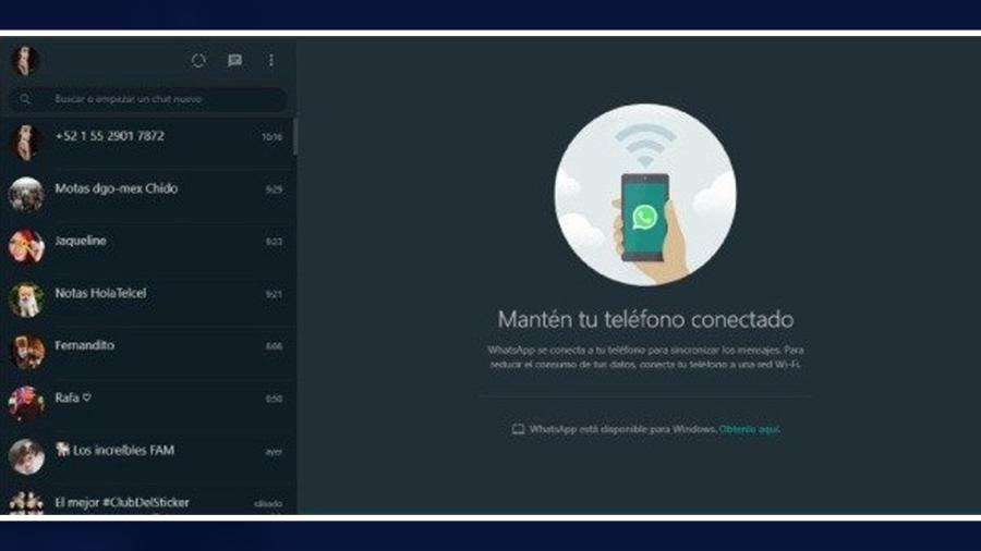 El modo oscuro llega a WhatsApp Web