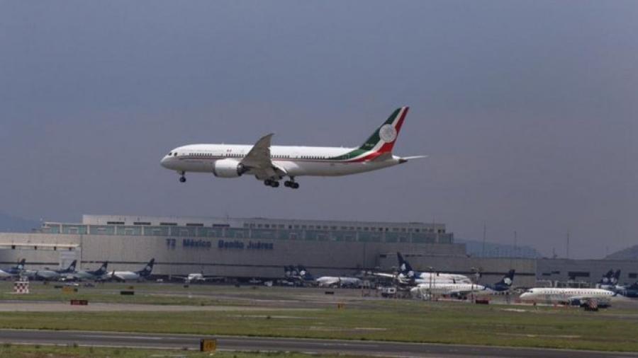 Llega a México Avión Presidencial "José María Morelos y Pavón"