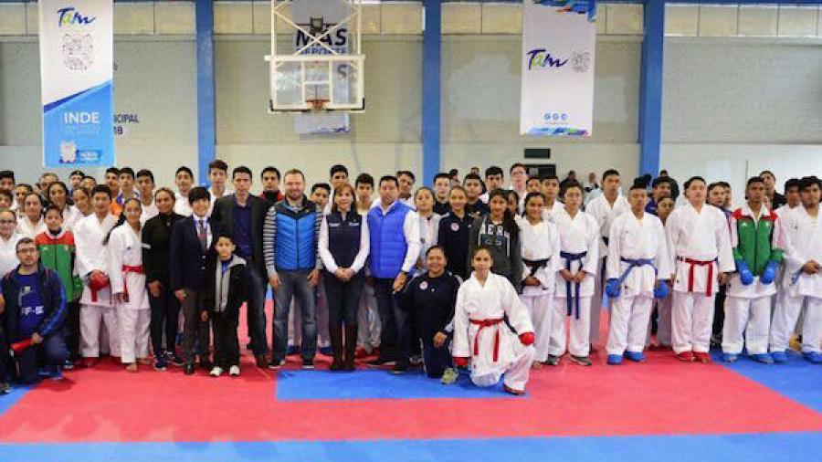 Aspirantes a representar a Tamaulipas en la Olimpiada Nacional de Karate Do 2017