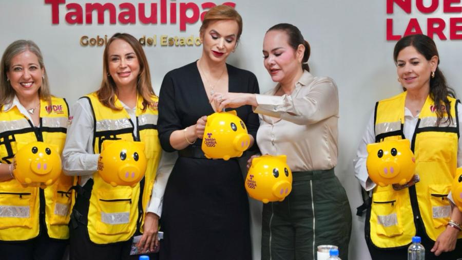 Presidenta Municipal y el DIF Nuevo laredo se suman a la colecta Teletón 2025