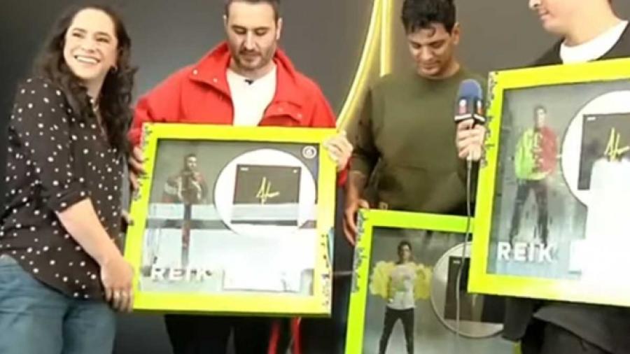Reik recibe Disco de Platino por álbum “Ahora”