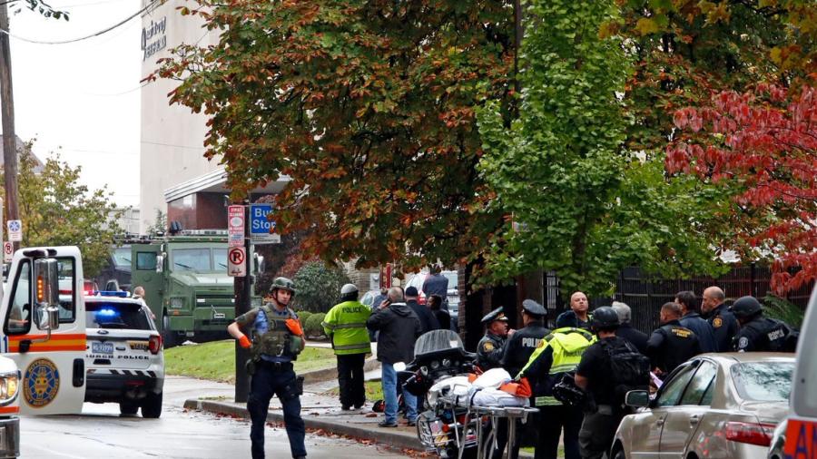 Deja al menos 7 muertos ataque en Sinagoga de Pensilvania 