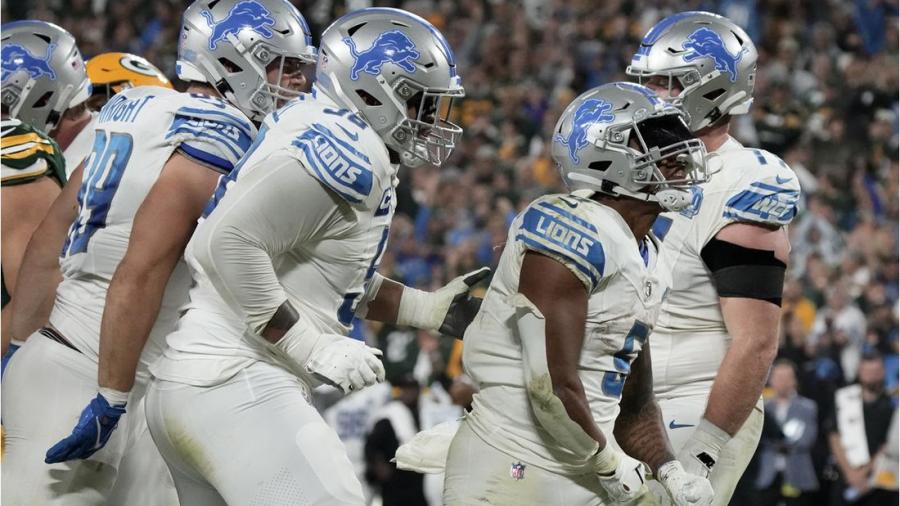 Los Lions vencen 34-20 a los Packers