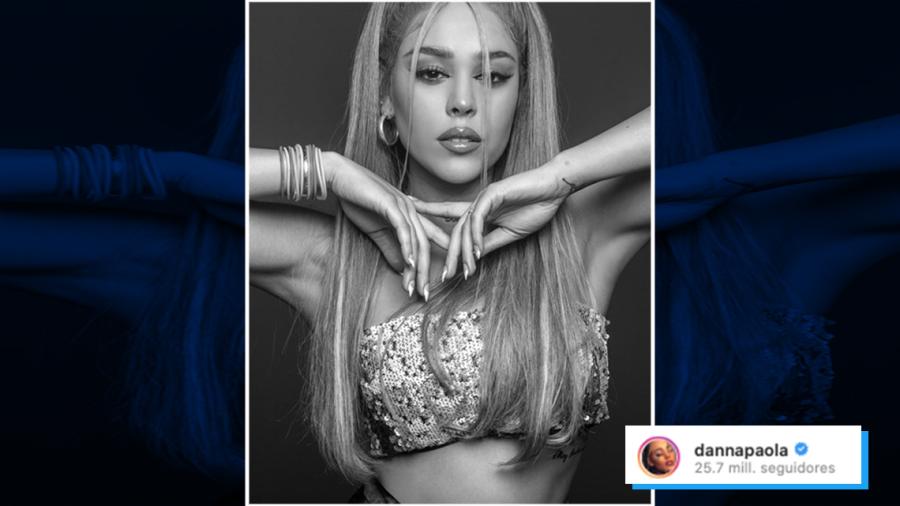 Danna Paola impacta a sus seguidores de Instagram