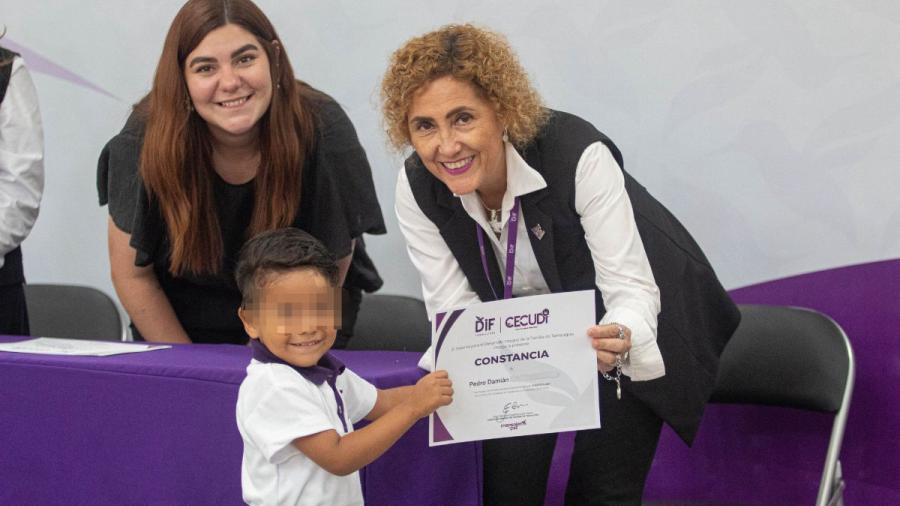 Gradúa DIF Tamaulipas a cerca de 3 mil alumnos de preescolar en los CECUDI y CAIC del estado