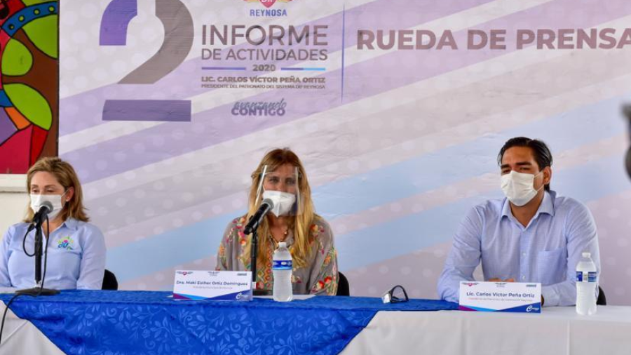 Sistema DIF Reynosa invita a la presentación del Segundo Informe de Actividades 2020