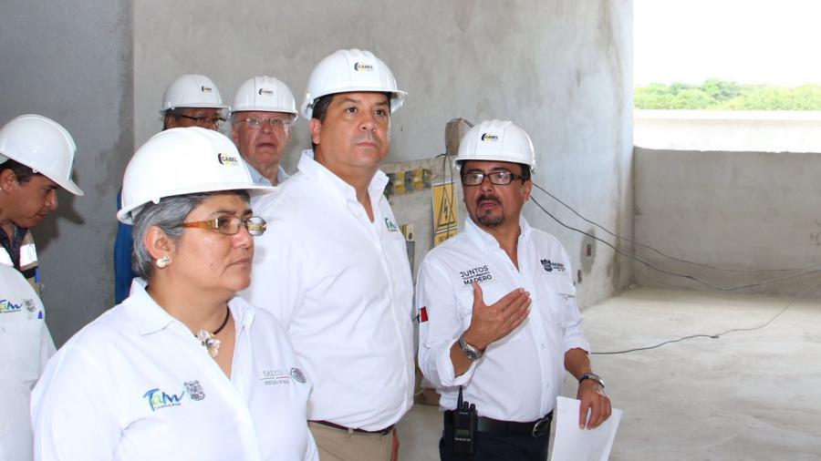 Supervisan autoridades avance de la construcción del Hospital General de Ciudad Madero