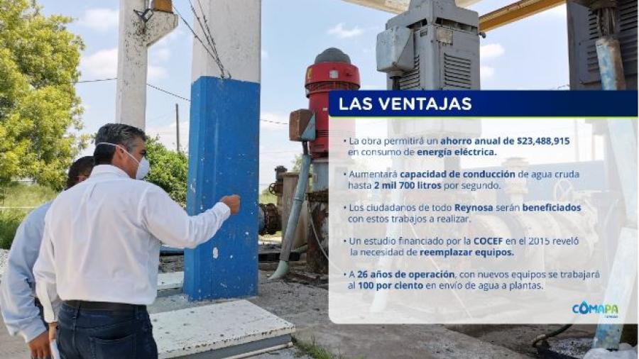 Autorizan 53 mdp para rehabilitar el Acueducto