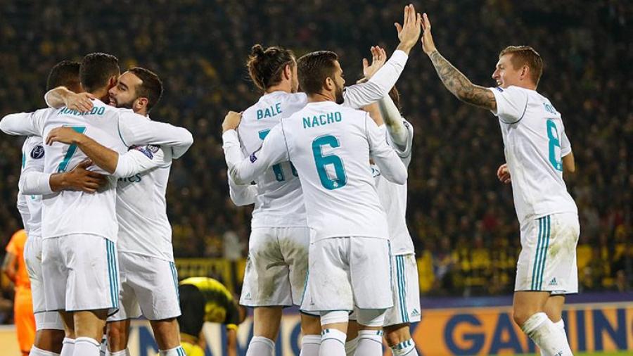 Merengues vencen al Borussia 3-1