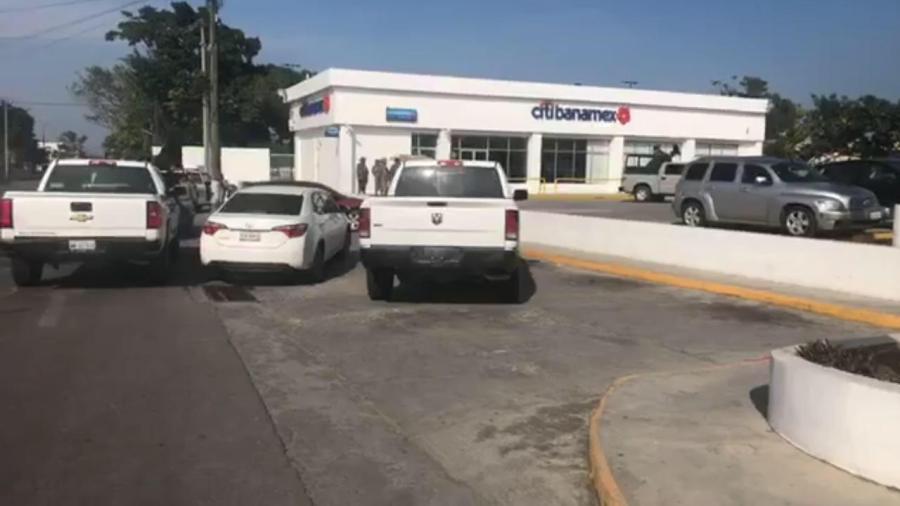 Asaltan CitiBanamex Miramar en Ciudad Madero