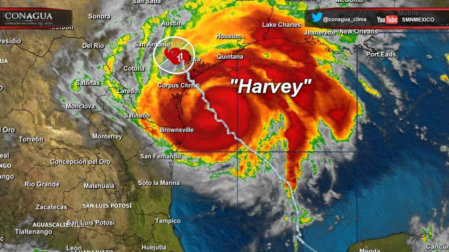 Harvey se degrada a tormenta tropical