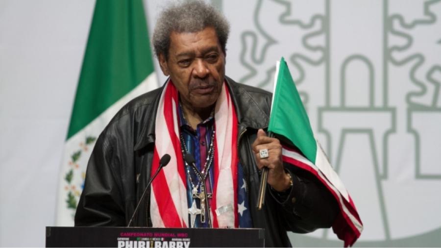 Recibirá homenaje Don King durante función de box en el Zócalo