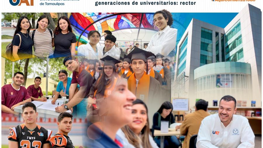 Vida UAT formará a las nuevas generaciones de universitarios: rector