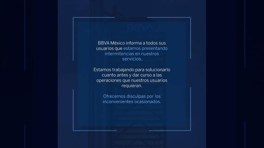 Tras más de 20 horas, BBVA restablece el servicio de cajeros y banca en línea 