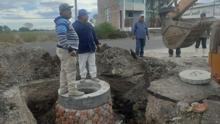 Rehabilitará Municipio drenaje sanitario de Leyes de Reforma 