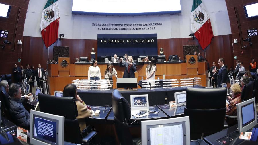 Senado concluye la tómbola judicial de magistraturas y juzgados que se elegirán en 2025