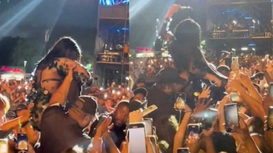 Cardi B golpea a fan con un micrófono en pleno concierto