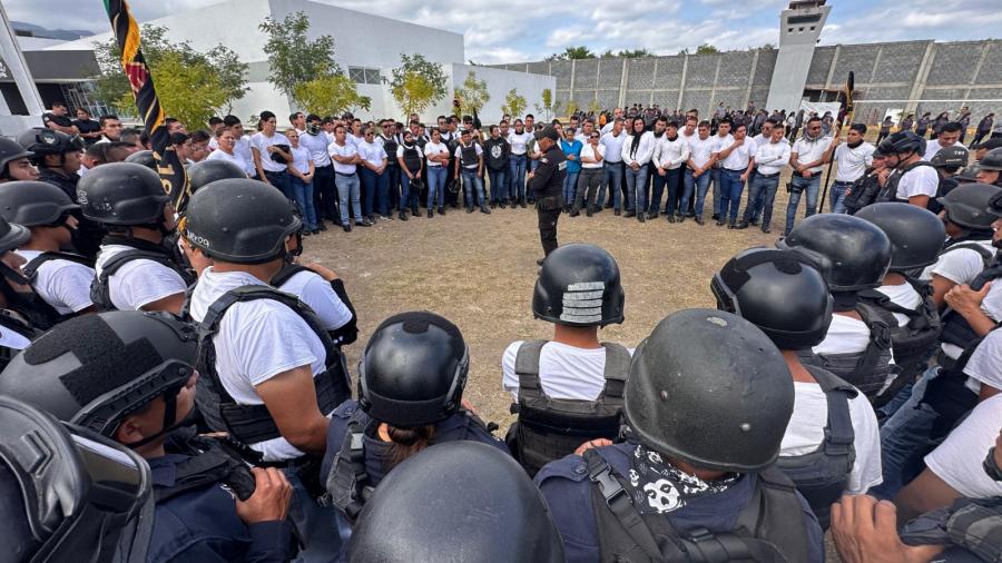 Profesionaliza USJT a cerca de 3 mil integrantes de los cuerpos policiales de SSP y FGJ en el tercer año de gobierno de Américo Villarreal Anaya