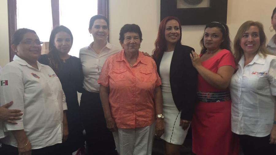 Recibe Alcaldesa a autoridades de Quintana Roo