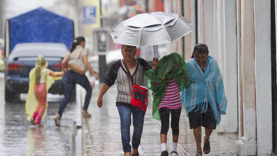 Lluvias puntuales muy fuertes en Puebla, Veracruz y Chiapas 