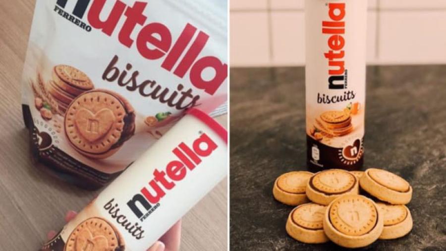 Llegan al mercado galletas de Nutella