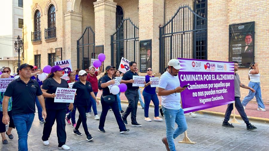 Realizan Caminata &ldquo;La Memoria del Coraz&oacute;n&rdquo; por el D&iacute;a Mundial del Alzheimer 