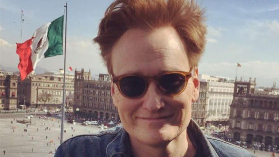 Conan O'Brien graba en México programa para enviar "mensaje humano" a EU