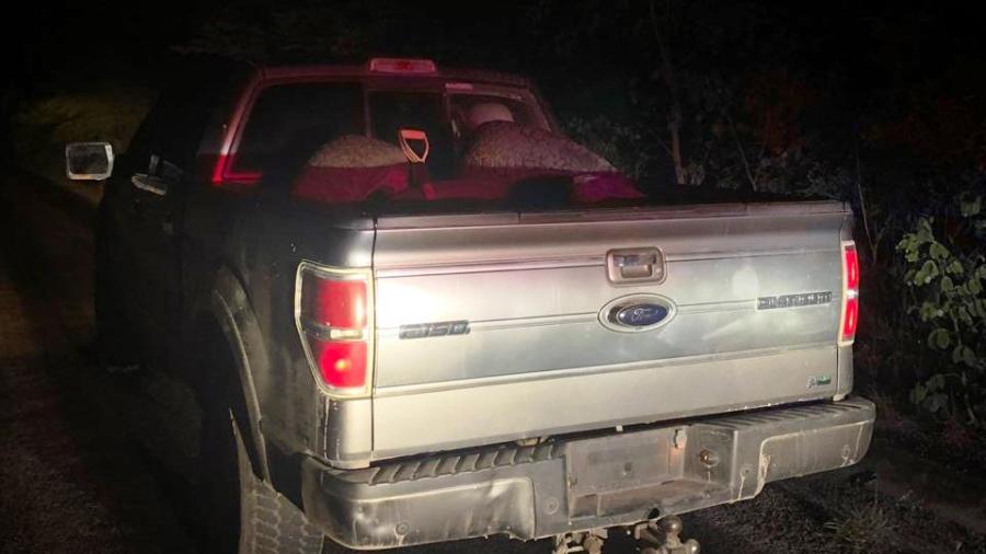 Recupera Policía Estatal camioneta con reporte de robo