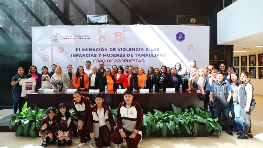 Escuchan propuestas para la eliminación de la violencia en las infancias y mujeres