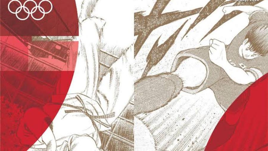 Los Super Campeones aparecen en el arte visual de los JJ.OO. de Tokio