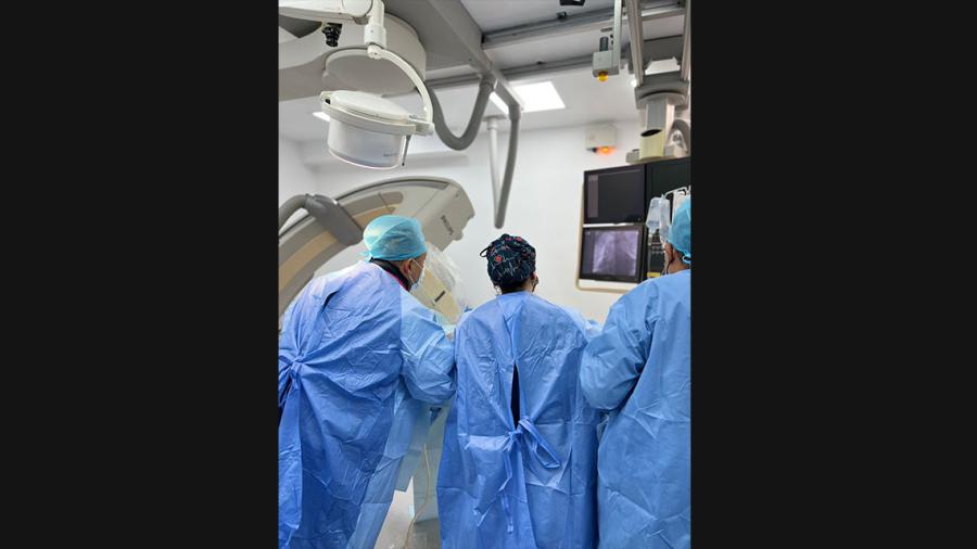 Logran primer historia de éxito de la nueva Sala de Hemodinamia 