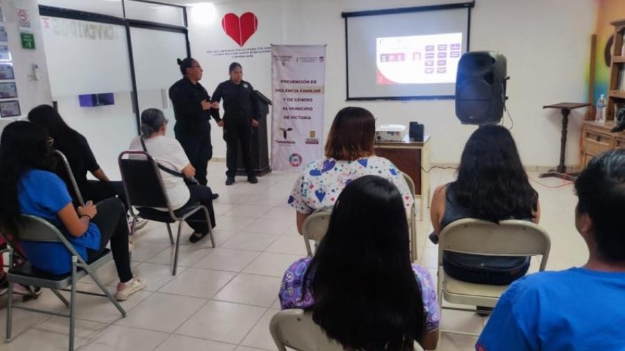 Imparte Guardia Estatal de Género taller preventivo a integrantes de asociación civil