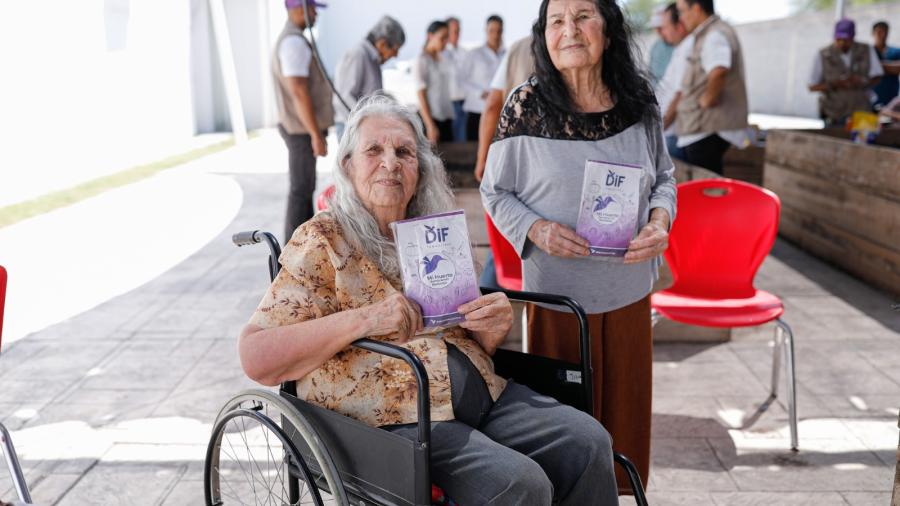Rehabilita DIF Tamaulipas huerto comunitario en Casa Hogar del Adulto Mayor
