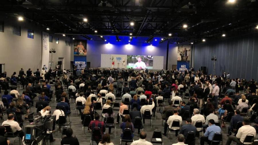 Presenta FGCDV 5° informe en Centro de Convenciones