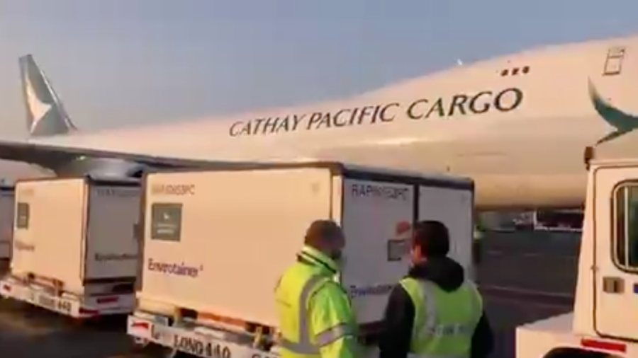 Llegan a México un millón de vacunas de Sinovac