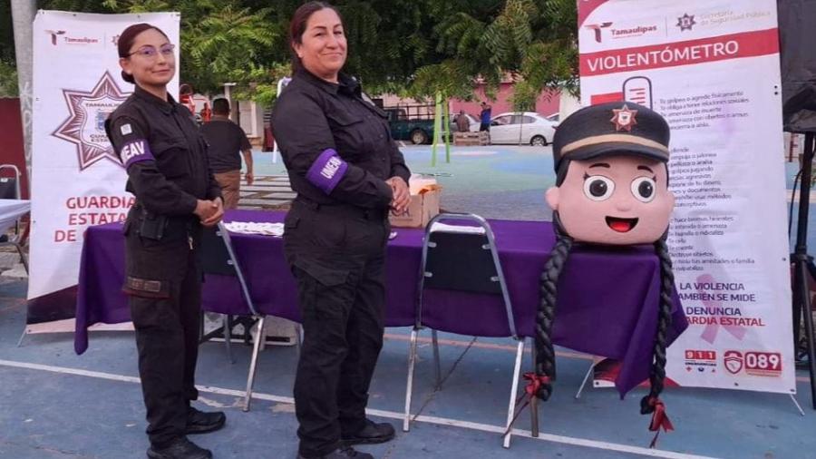 A través del arte y la proximidad, Guardia Estatal de Género previene la violencia familiar