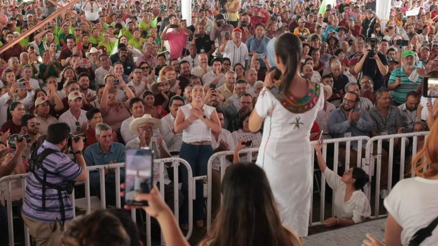 INE ordena a Claudia Sheinbaum suspender eventos masivos y hace llamado serio a Xóchitl Gálvez