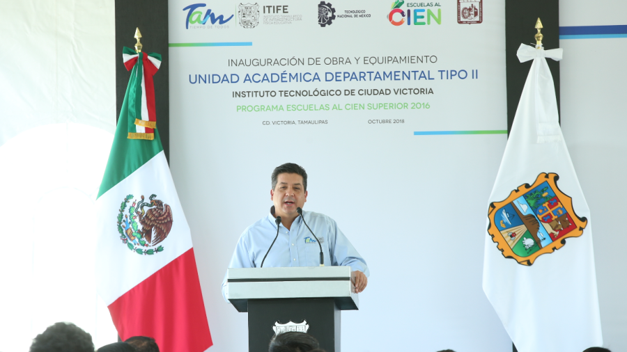 Invierten Federación y Gobierno de Tamaulipas recursos históricos para infraestructura educativa