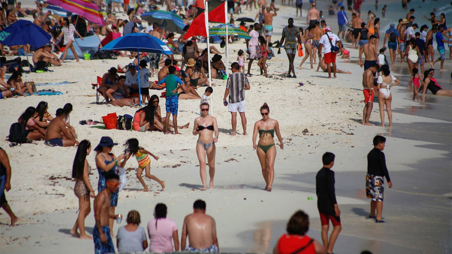 Turismo internacional en México crece 10.6 % en marzo